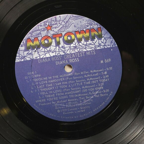 Diana Ross Greatest Hits Album Vinyl Record Music Motown Supremes Iconic - Picture 6 of 7